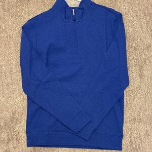 Vineyard vines Men's Blue Half-Zip Sweater